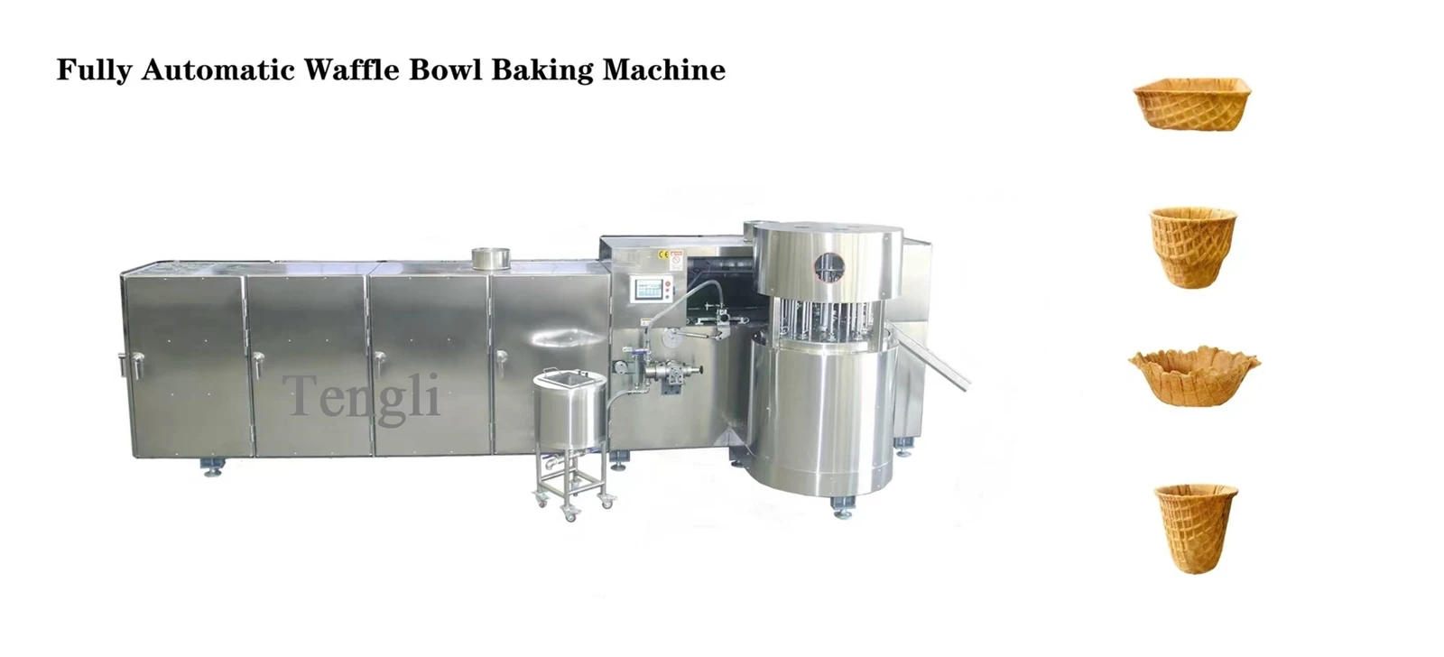fully automatic waffle bowl baking machine fully automatic waffle bowl baking machine